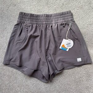 Vuori Gray Athletic Shorts Lightweight Performance